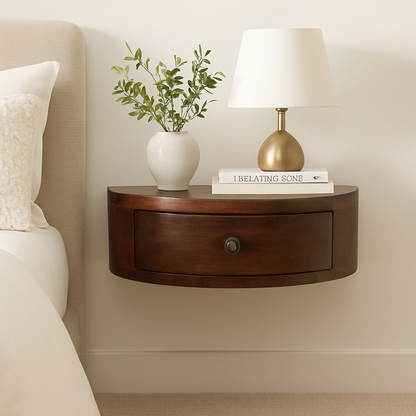 Lunar 1 Drawer Floating nightstand