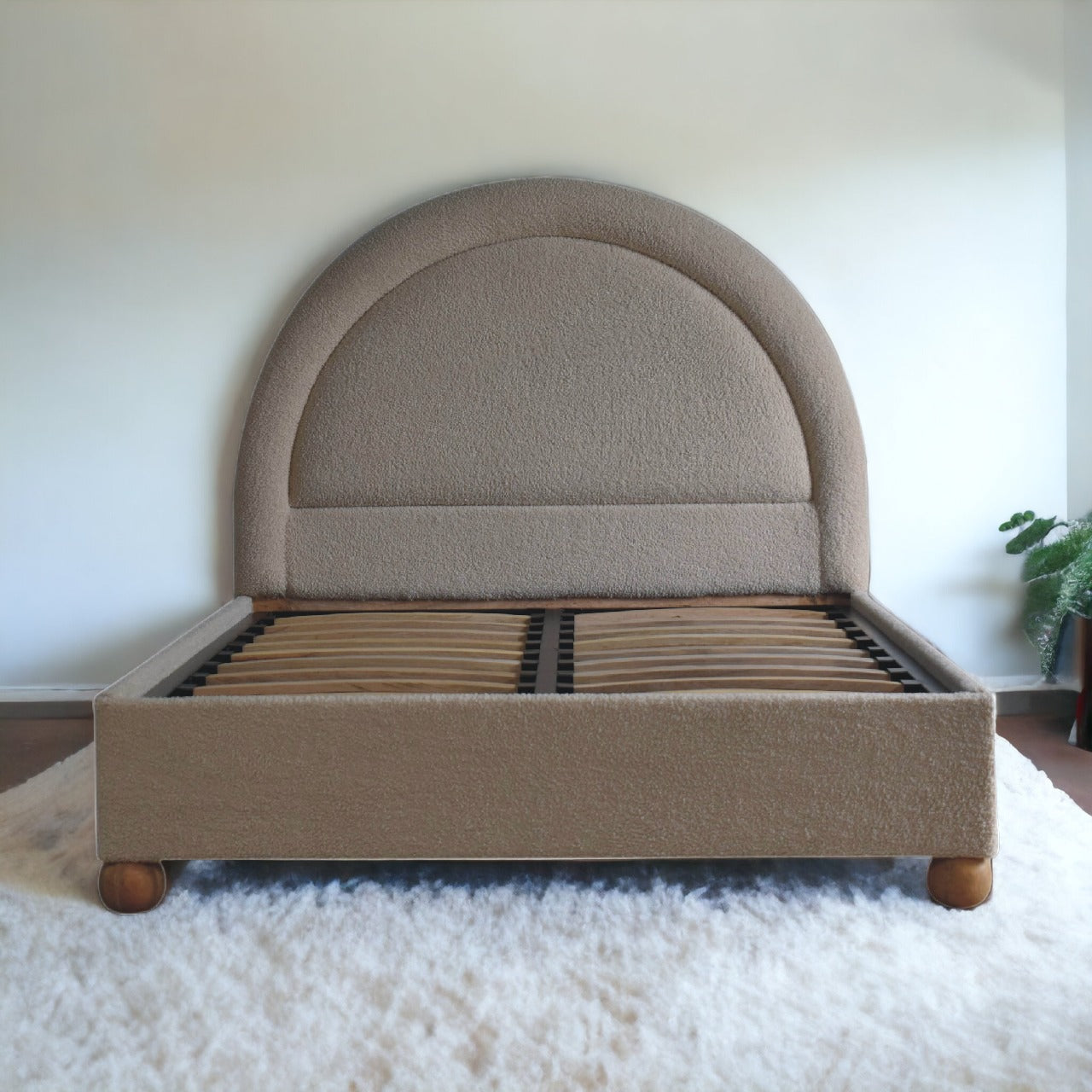 Curved Chestnut Chest