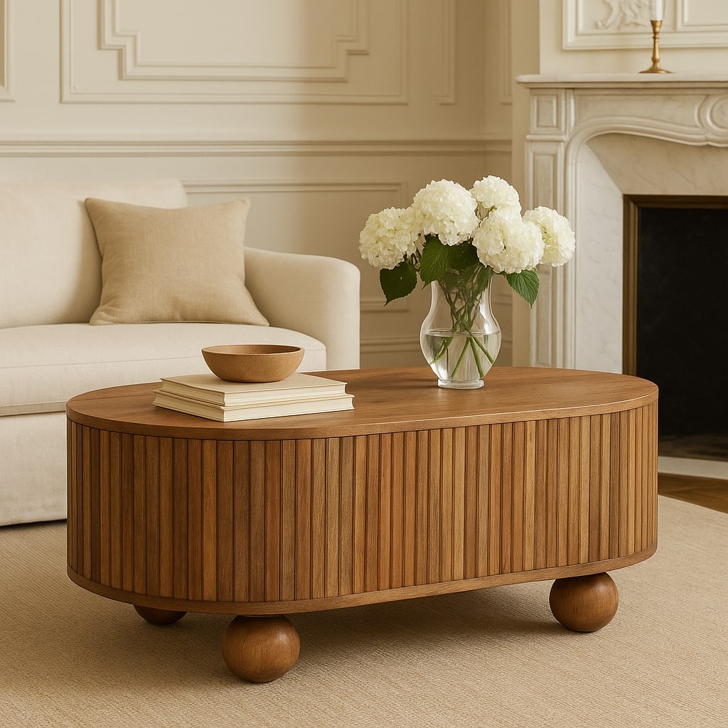 Soba Ball Lid-up Coffee Table