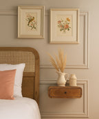 Avora Wall-Mounted Oak-ish 1 Drawer Nightstand