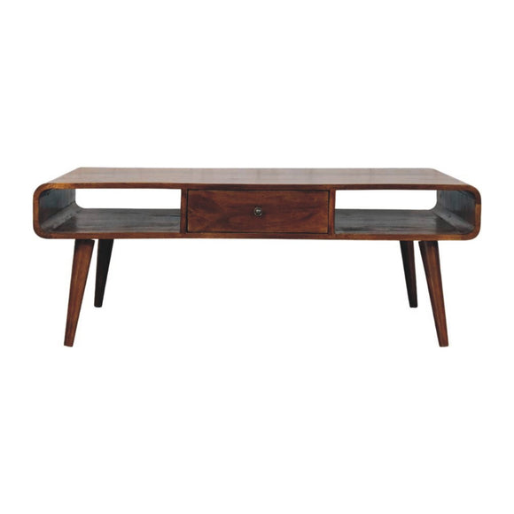 Avora 2 Drawer Chestnut Coffee Table