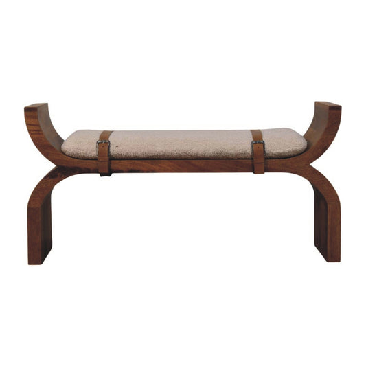 Stirrup Curve Bench