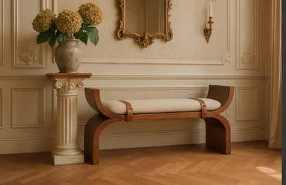 Stirrup Curve Bench