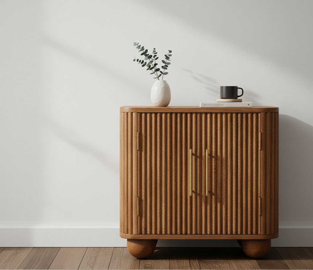 Solis Fluted Mini Sideboard