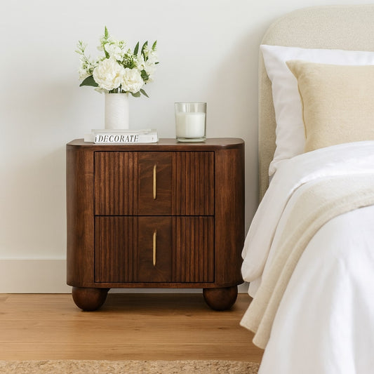 Marlowe Fluted Nightstand