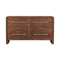Copenhagen 4-Drawer Chest in Smoked Oak