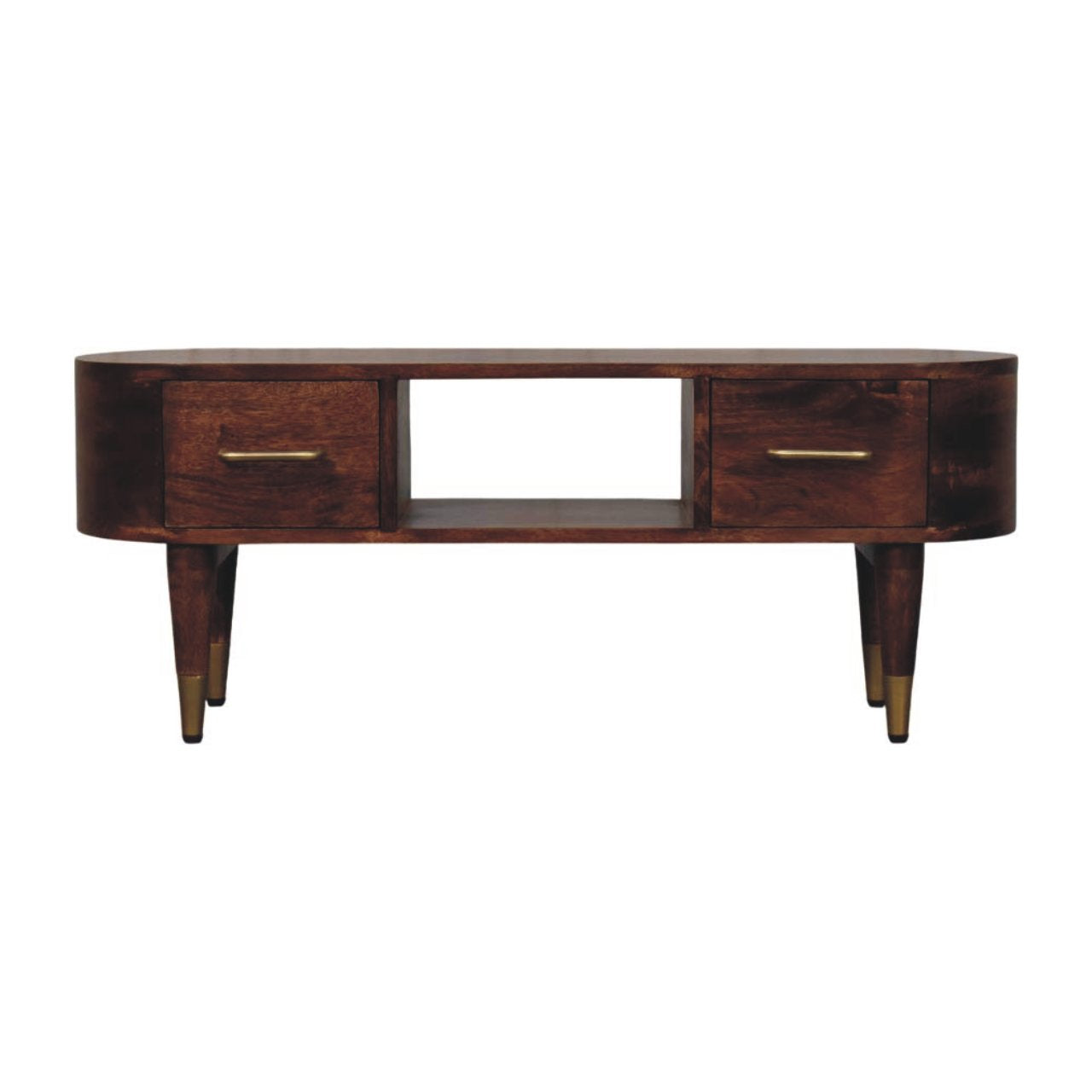 Two-Drawer Open-Slot Media Unit