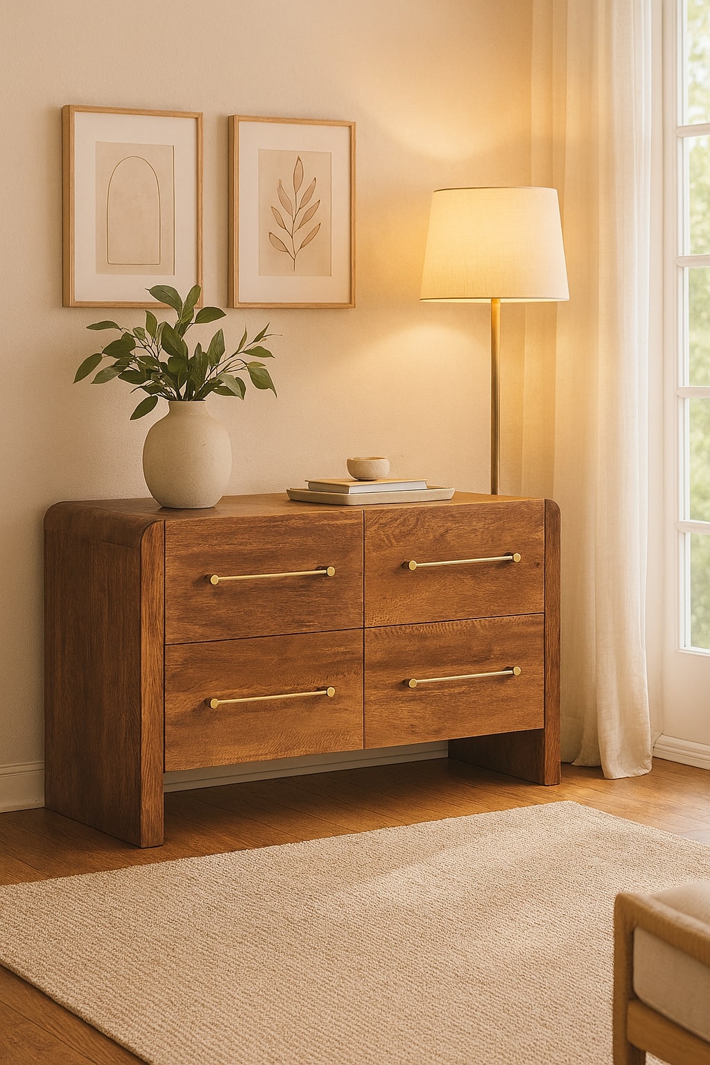 Oakline Four Drawer Chest