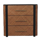 Havana Weave 3 Drawer Chest