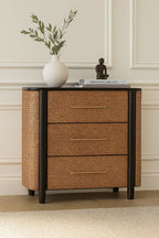 Havana Weave 3 Drawer Chest