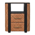 Rattan Curve Edge Nightstand