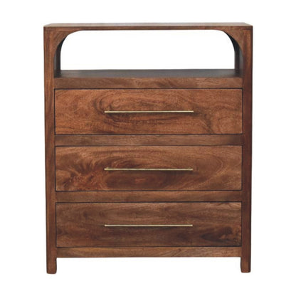 Arc-Line 3 Drawer Chest