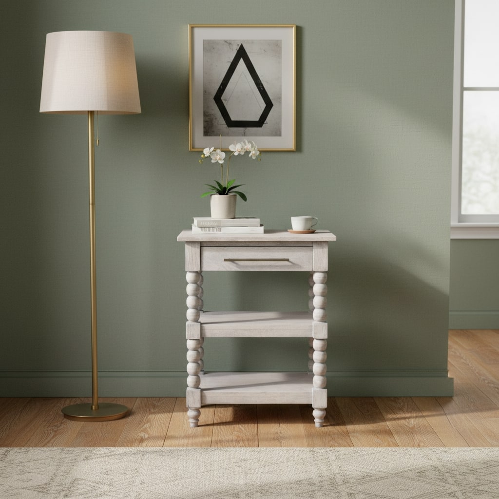 Barclay Acid Wash Side Table
