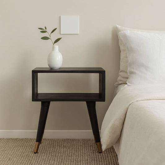 Mid-Century Open Bedside