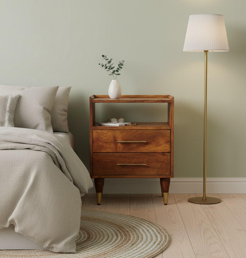Camden Chestnut Bedside