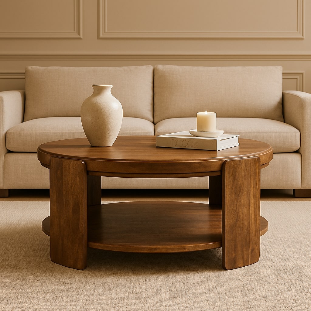 Savoy Leather Coffee Table