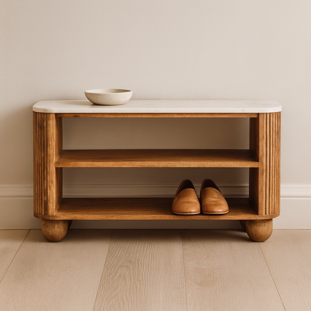 Beaumont Marble Shoe Cabinet