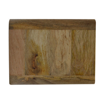 Oak-ish 2 Drawer Floating nightstand