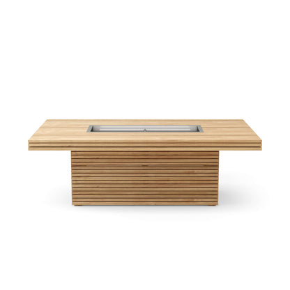 LOUVRE RECTANGULAR FIREPLACE COFFEE TABLE