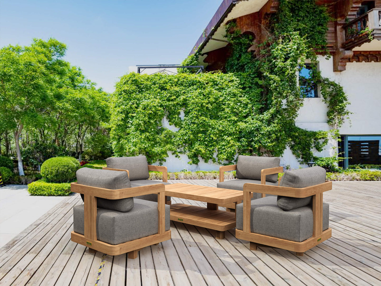 SET-904 5-PC GRANADA DEEP SEATING