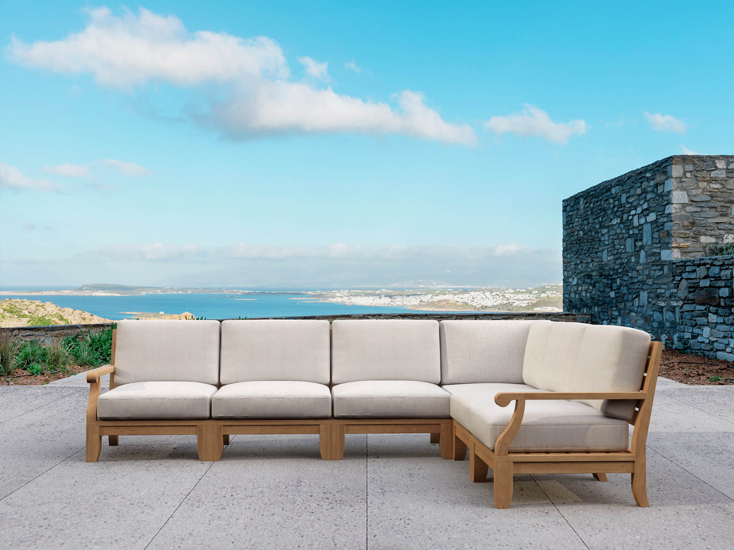 SET-69 RIVIERA MODULAR DEEP SEATING SET