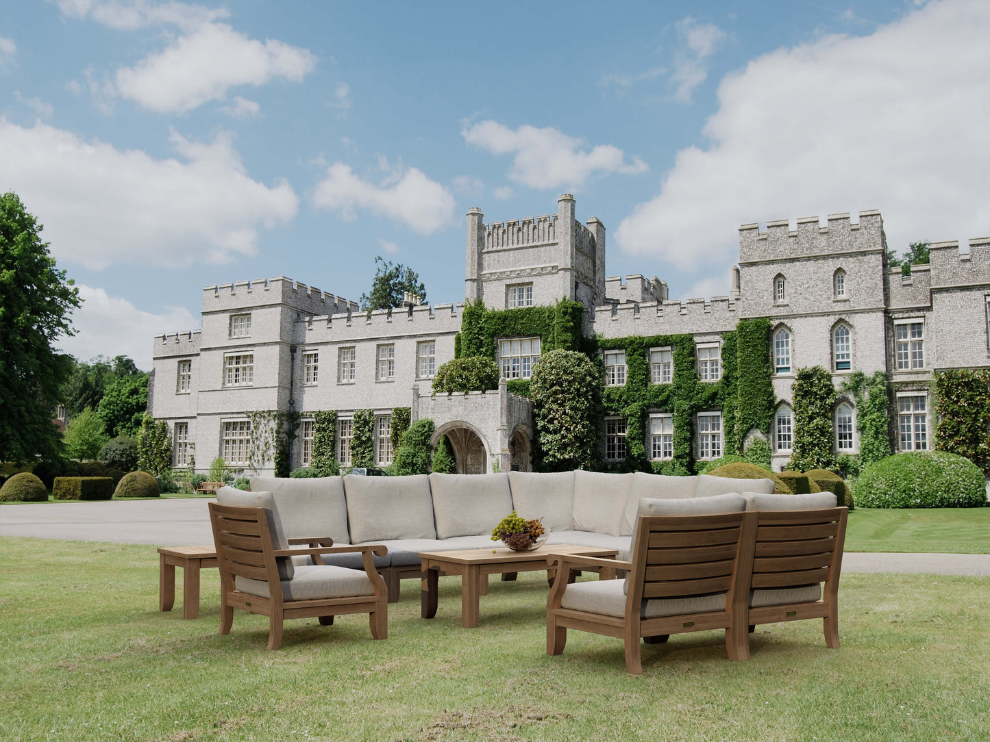 SET-98B RIVIERA MODULAR DEEP SEATING SET