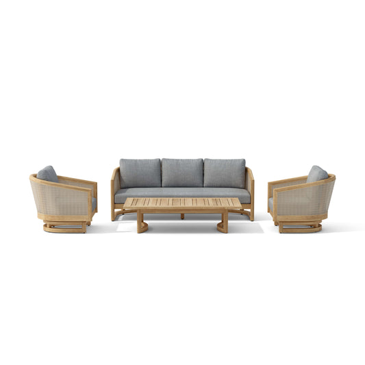 4-PC CATANIA DEEP SEATING SET
