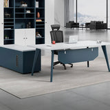 Modern Workshop Office Desks Luxury European Executive L Shaped Writing Table Gaming Room Designer Tavolino Unique Furniture