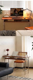 Solid Wood Coffee Table Retro Office Side Table Nordic Rectangle Wooden Computer Desk Dressing Tables Living Room Furnitures