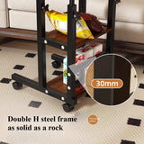 Multi-Functional Small Desk for Bedroom/Dorm/Home Office, Space-Saving Study Table for Students & Lazy Person