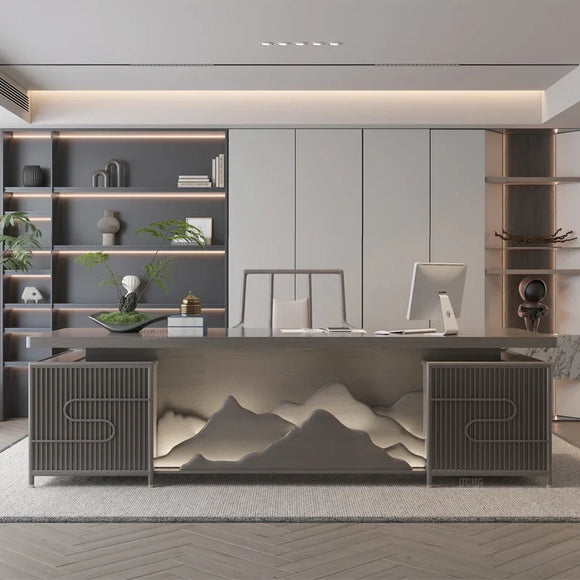 Office Furniture Writing Desk Work Room Desks Study Table Coffee Auxiliary Tables Executive Computer Bureaux D'ordinateur Modern