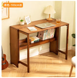 Folding Desk Computer Table Office Desk Student Home Small Desktop Solid Wood Bedroom Bedside Writing Workstation