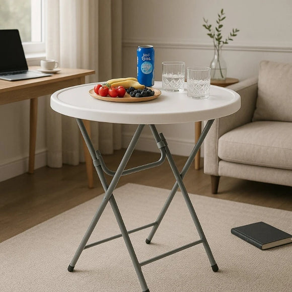 Modern Minimalist Folding Dining Table for Home Office Conference Space-Saving Multi-Function Table for Small Apartments