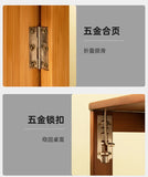 Folding Desk Computer Table Office Desk Student Home Small Desktop Solid Wood Bedroom Bedside Writing Workstation