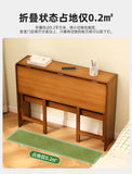 Folding Desk Computer Table Office Desk Student Home Small Desktop Solid Wood Bedroom Bedside Writing Workstation