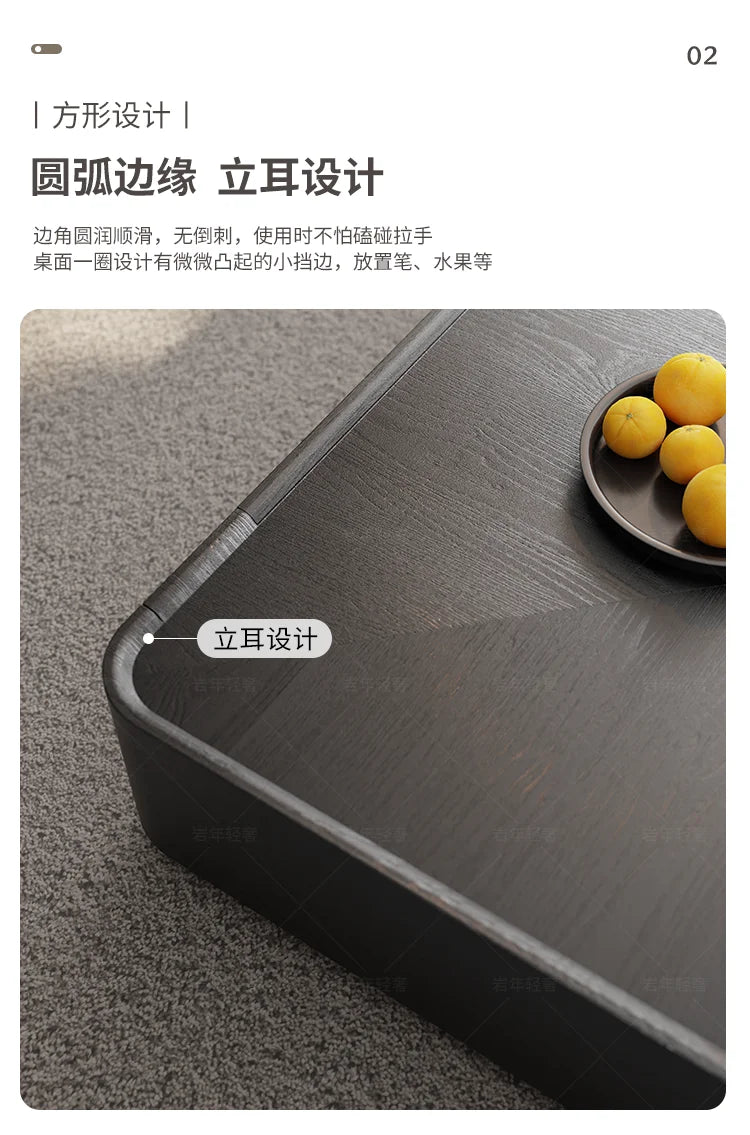 Modern Wood Coffee Table Storage Drawers Space Saving Simple Coffee Table Minimalist Center Mesa Auxiliar Living Room Furniture