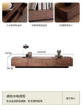 Modern Wood Coffee Table Storage Drawers Space Saving Simple Coffee Table Minimalist Center Mesa Auxiliar Living Room Furniture