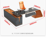 Executive Light Luxury Office Desk In Stock Designer Storage Organizer Computer Desks L Shaped Quality Bureau Meuble Furniture