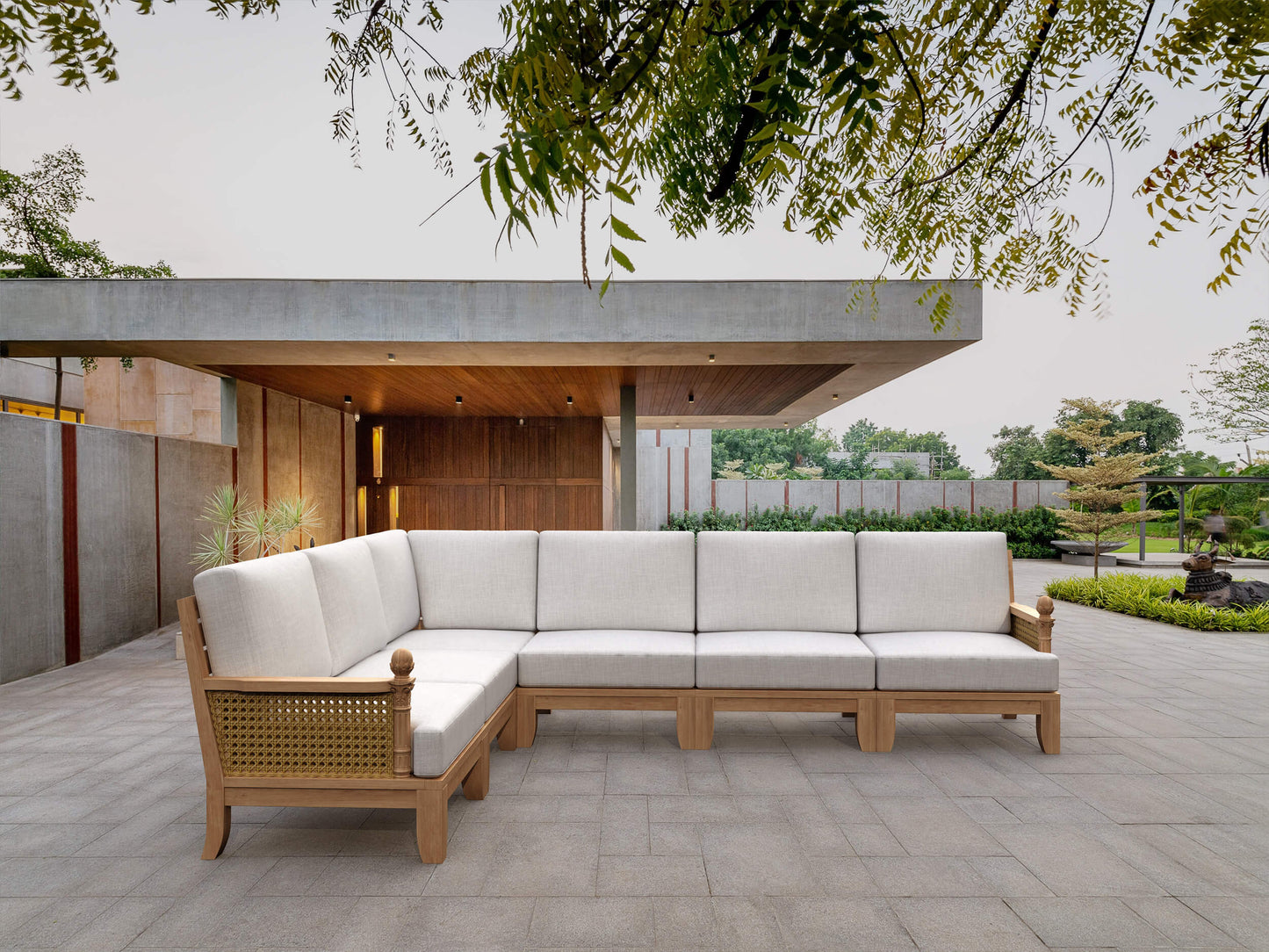 SET-67 LUXE MODULAR DEEP SEATING SET