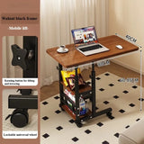 Multi-Functional Small Desk for Bedroom/Dorm/Home Office, Space-Saving Study Table for Students & Lazy Person