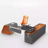 Executive Light Luxury Office Desk In Stock Designer Storage Organizer Computer Desks L Shaped Quality Bureau Meuble Furniture