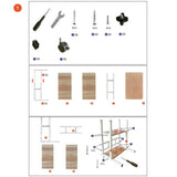 Double-Layer Office Desk Movable Bedside Computer Lazy Table with storage shelf Laptop Height Adjustable Bedroom Desk lift table