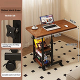 Multi-Functional Small Desk for Bedroom/Dorm/Home Office, Space-Saving Study Table for Students & Lazy Person