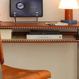 Solid Wood Coffee Table Retro Office Side Table Nordic Rectangle Wooden Computer Desk Dressing Tables Living Room Furnitures