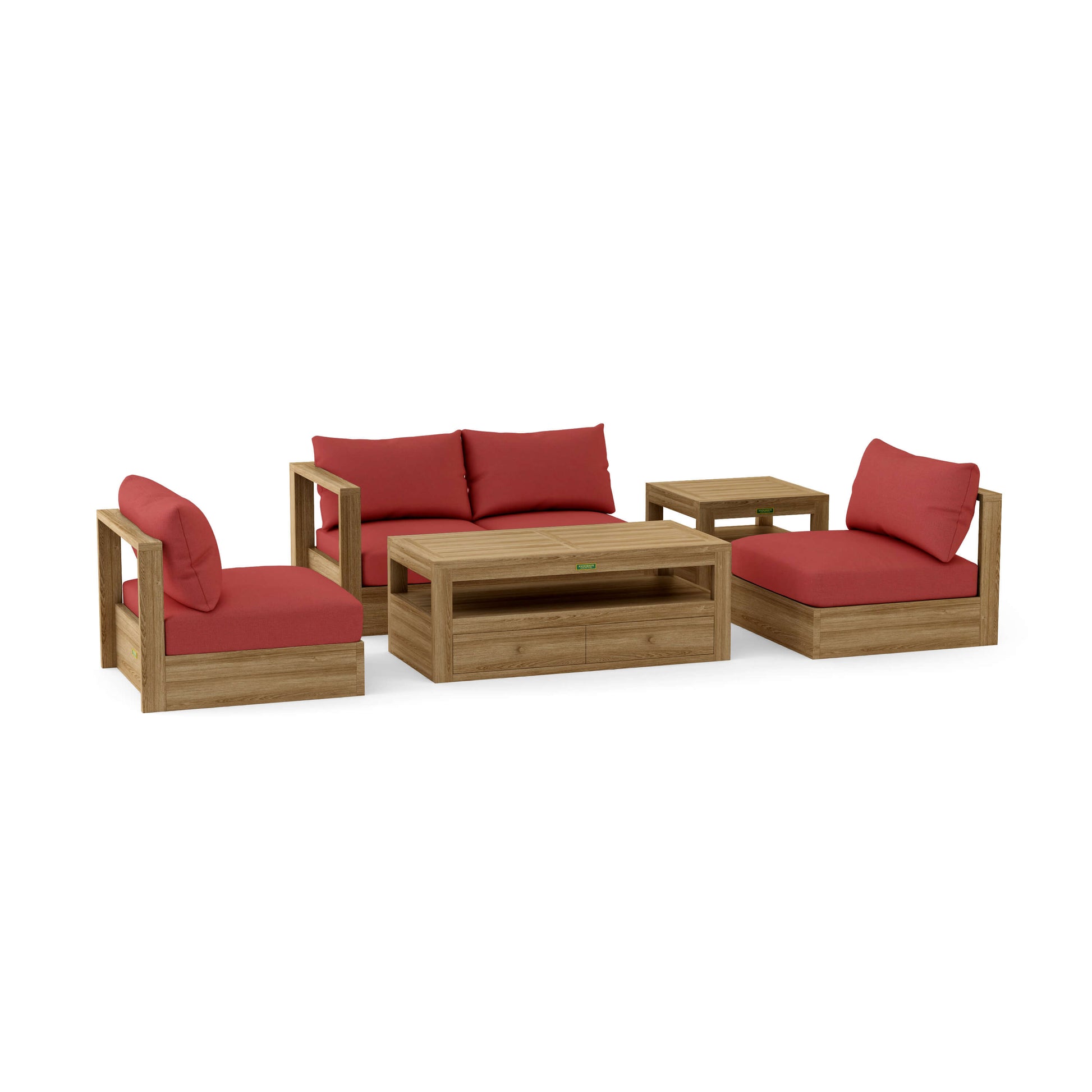 COLOR|CUSH-SET-152-POMEGRANATE