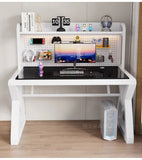 Aesthetic Funny Computer Table Storage Modern Gaming Designer Computer Table Stainless Steel Bureau Meuble Home Furniture