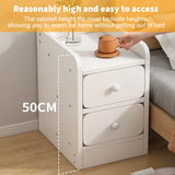 Bedside Table Small Storage Cabinet Nightstand for bedroom Bedroom Furniture Bed Table 50*34*30cm