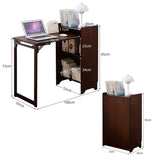 Folding Desk Computer Table Office Desk Student Home Small Desktop Solid Wood Bedroom Bedside Writing Workstation