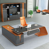 Executive Light Luxury Office Desk In Stock Designer Storage Organizer Computer Desks L Shaped Quality Bureau Meuble Furniture