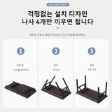 Simple Folding Desk, Desk, Home Dining Table, Rectangular Office Desk, Computer Desk, Student Learning Desk, Training Desk